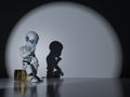 Thinker man robot